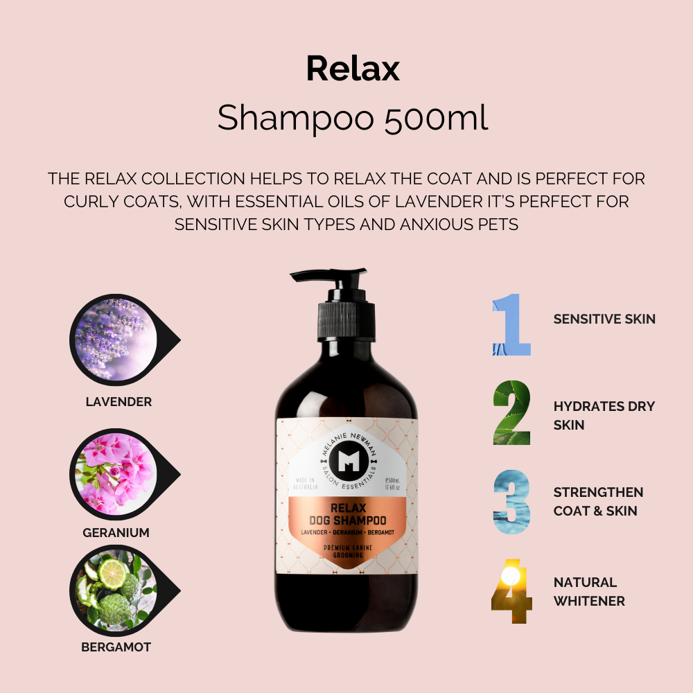 Melanie Newman Salon Essentials Relax Dog Shampoo