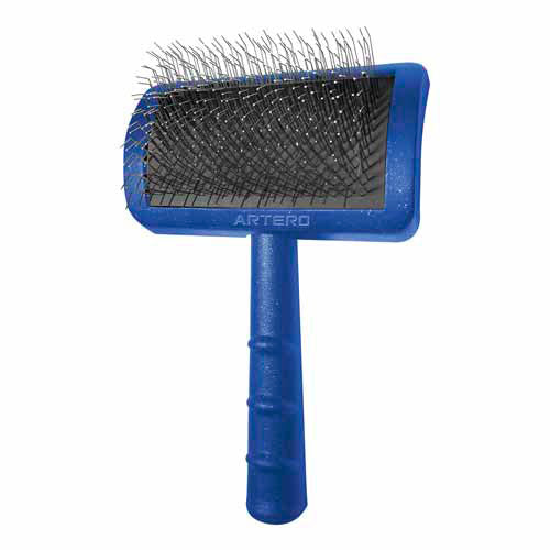 Universal slicker store brush for dogs