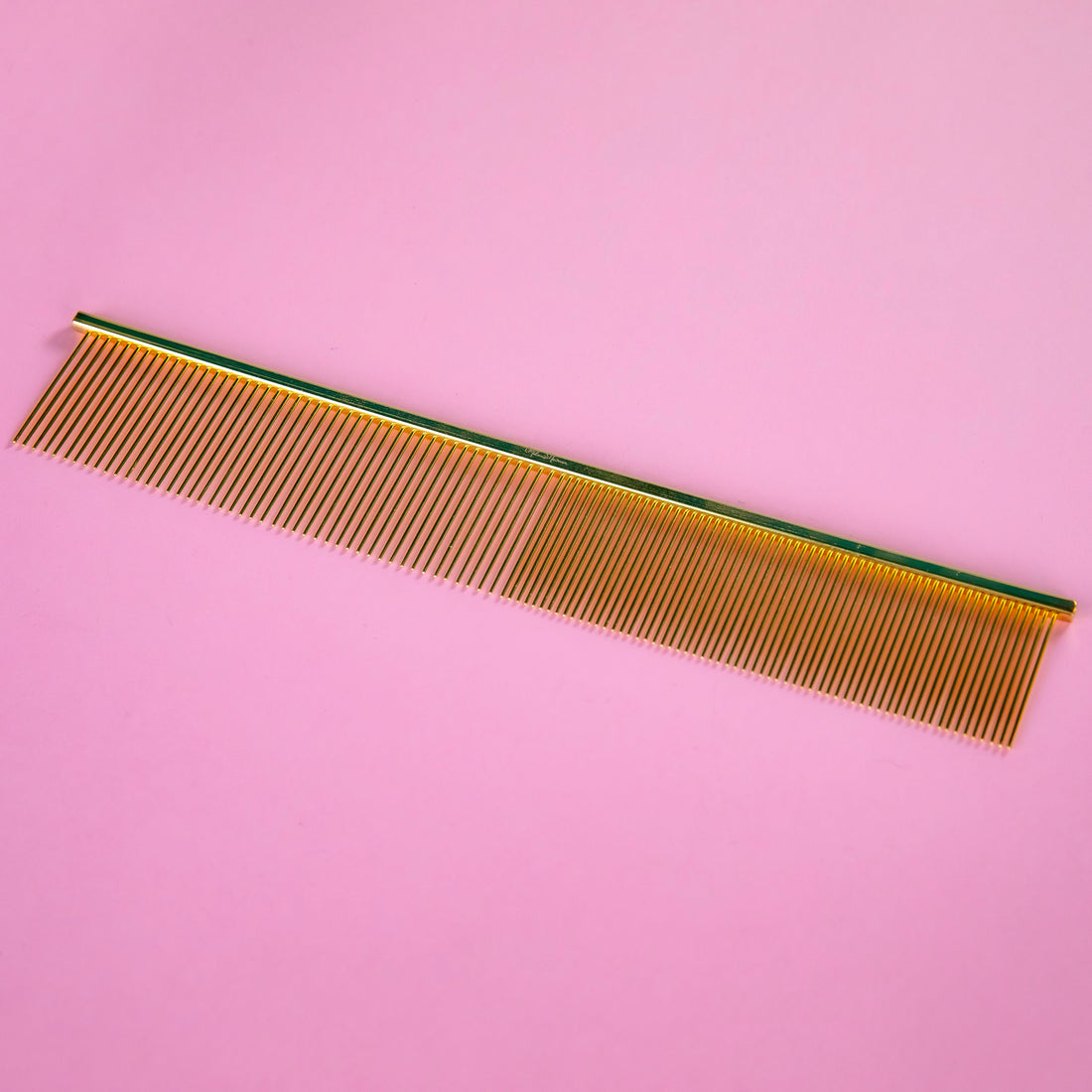 Melanie Newman Gold Fine and Extra Fine Tooth Comb